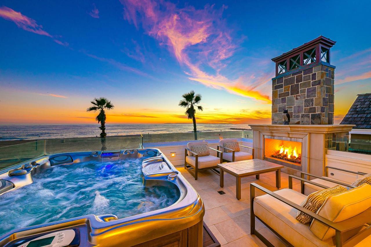 Luxury Beach Front Escape Ньюпорт-Бич Экстерьер фото